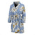 Lotus Pattern Print Design 04 Men Bathrobe-JORJUNE.COM