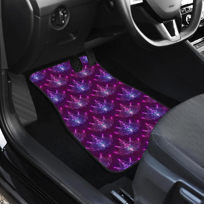 Lotus Pattern Print Design LO01 Car Floor Mats-JORJUNE.COM