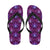 lotus Pattern Print Design LO01 Flip Flops-JorJune