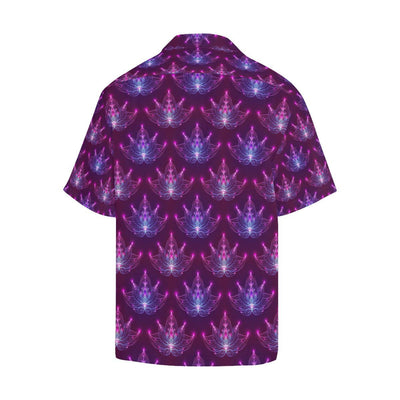 lotus Pattern Print Design LO01 Men Hawaiian Shirt-JorJune