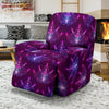 lotus Pattern Print Design LO01 Recliner Slipcover-JORJUNE.COM