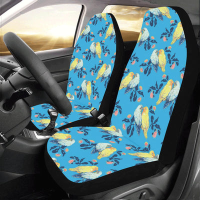 Lovebird Pattern Print Design 03 Car Seat Covers (Set of 2)-JORJUNE.COM