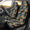 Macaw Pattern Print Design 01 Car Seat Covers (Set of 2)-JORJUNE.COM
