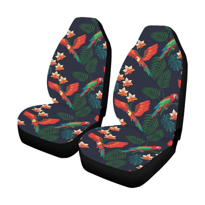Macaw Pattern Print Design 02 Car Seat Covers (Set of 2)-JORJUNE.COM