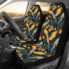 Macaw Pattern Print Design 03 Car Seat Covers (Set of 2)-JORJUNE.COM