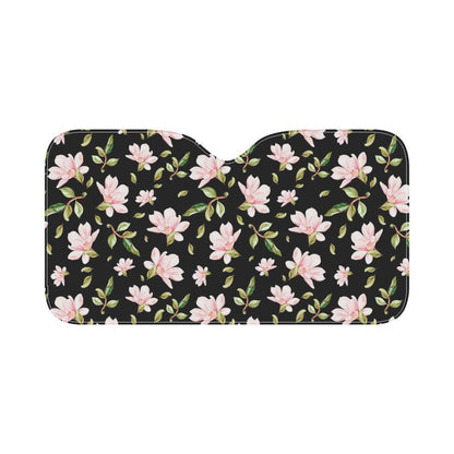 Magnolia Pattern Print Design MAG01 Car Sun Shade-JorJune