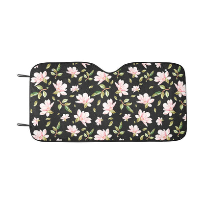 Magnolia Pattern Print Design MAG01 Car Sun Shade-JorJune