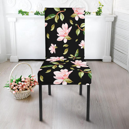 Magnolia Pattern Print Design MAG01 Dining Chair Slipcover-JORJUNE.COM