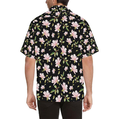 Magnolia Pattern Print Design MAG01 Men Hawaiian Shirt-JorJune