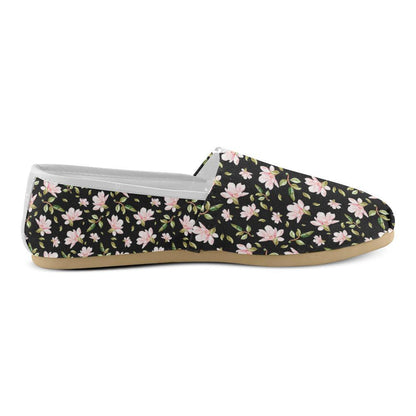 Magnolia Pattern Print Design MAG01 Women Casual Shoes-JorJune.com