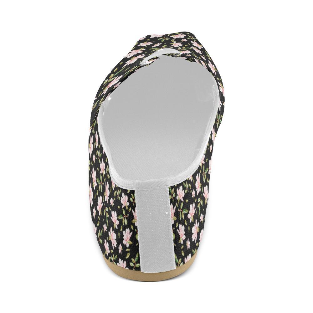 Magnolia Pattern Print Design MAG01 Women Casual Shoes-JorJune.com