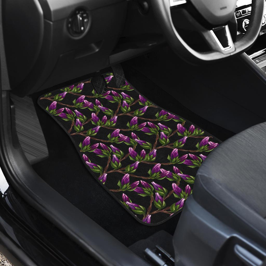 Magnolia Pattern Print Design MAG010 Car Floor Mats-JORJUNE.COM