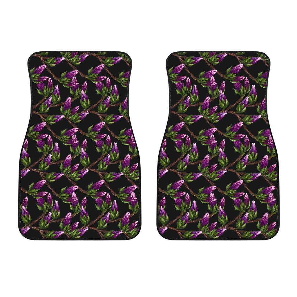 Magnolia Pattern Print Design MAG010 Car Floor Mats-JORJUNE.COM