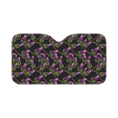 Magnolia Pattern Print Design MAG010 Car Sun Shade-JorJune