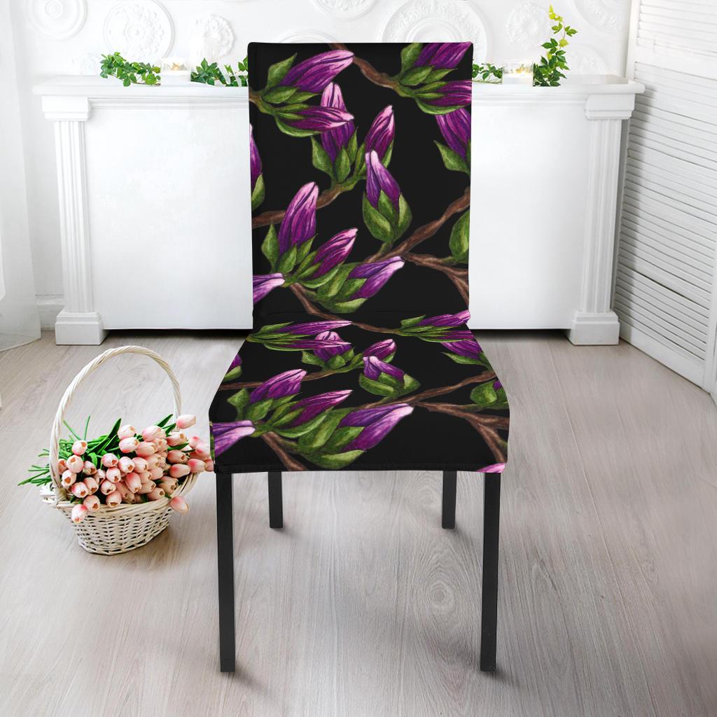 Magnolia Pattern Print Design MAG010 Dining Chair Slipcover-JORJUNE.COM