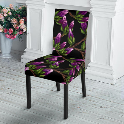 Magnolia Pattern Print Design MAG010 Dining Chair Slipcover-JORJUNE.COM