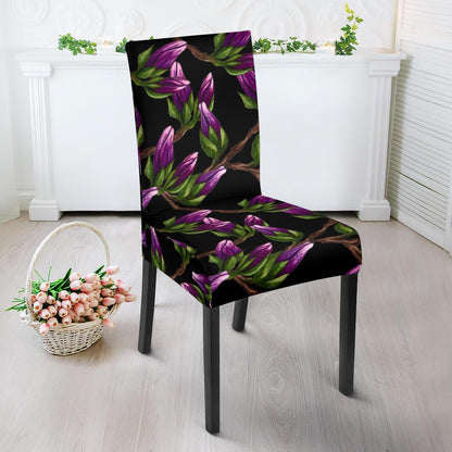 Magnolia Pattern Print Design MAG010 Dining Chair Slipcover-JORJUNE.COM
