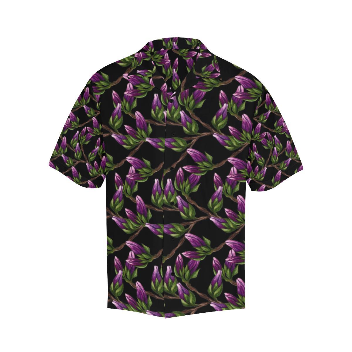 Magnolia Pattern Print Design MAG010 Men Hawaiian Shirt-JorJune