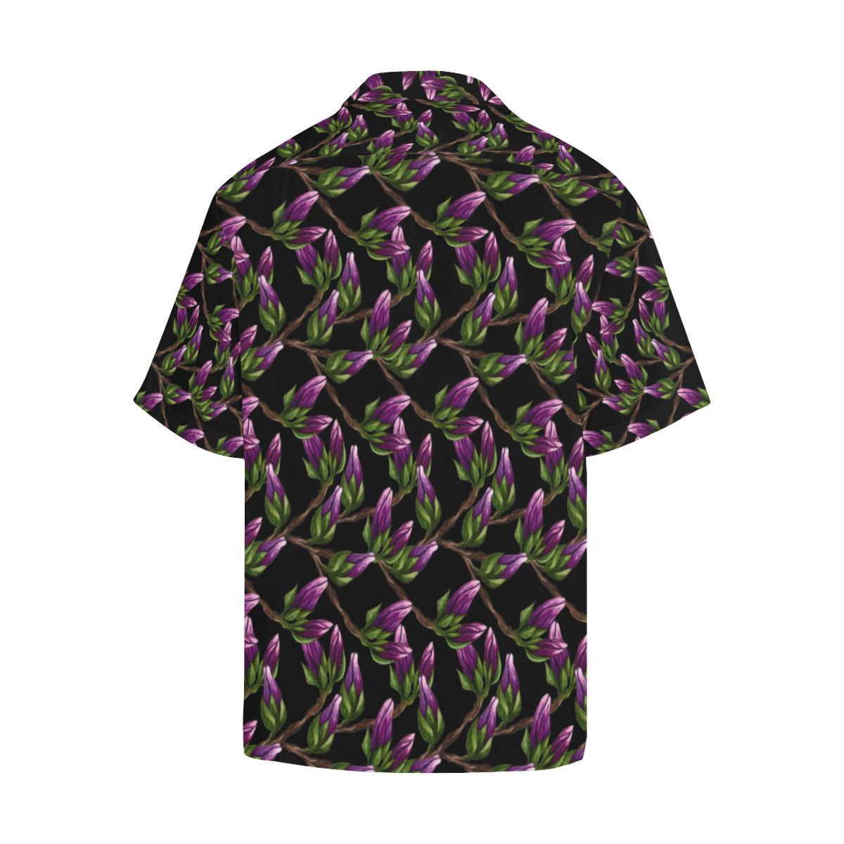 Magnolia Pattern Print Design MAG010 Men Hawaiian Shirt-JorJune
