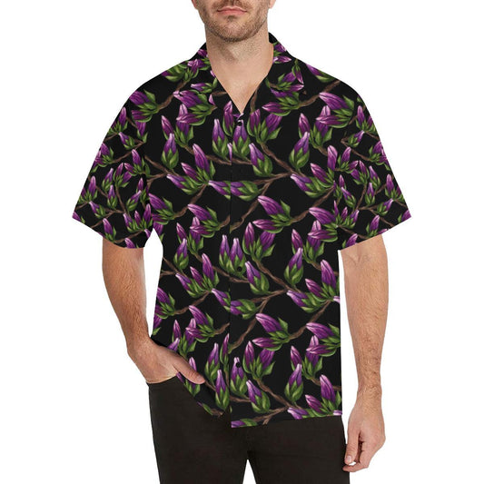 Magnolia Pattern Print Design MAG010 Men Hawaiian Shirt-JorJune