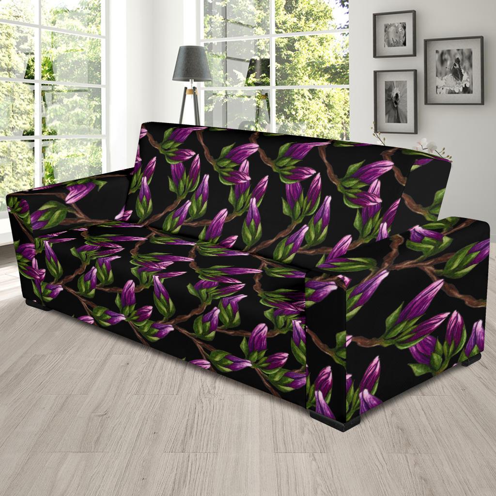 Magnolia Pattern Print Design MAG010 Sofa Slipcover-JORJUNE.COM
