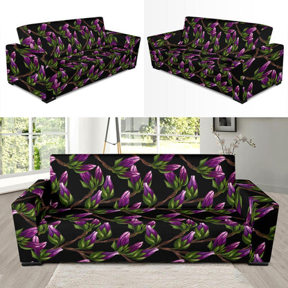 Magnolia Pattern Print Design MAG010 Sofa Slipcover-JORJUNE.COM