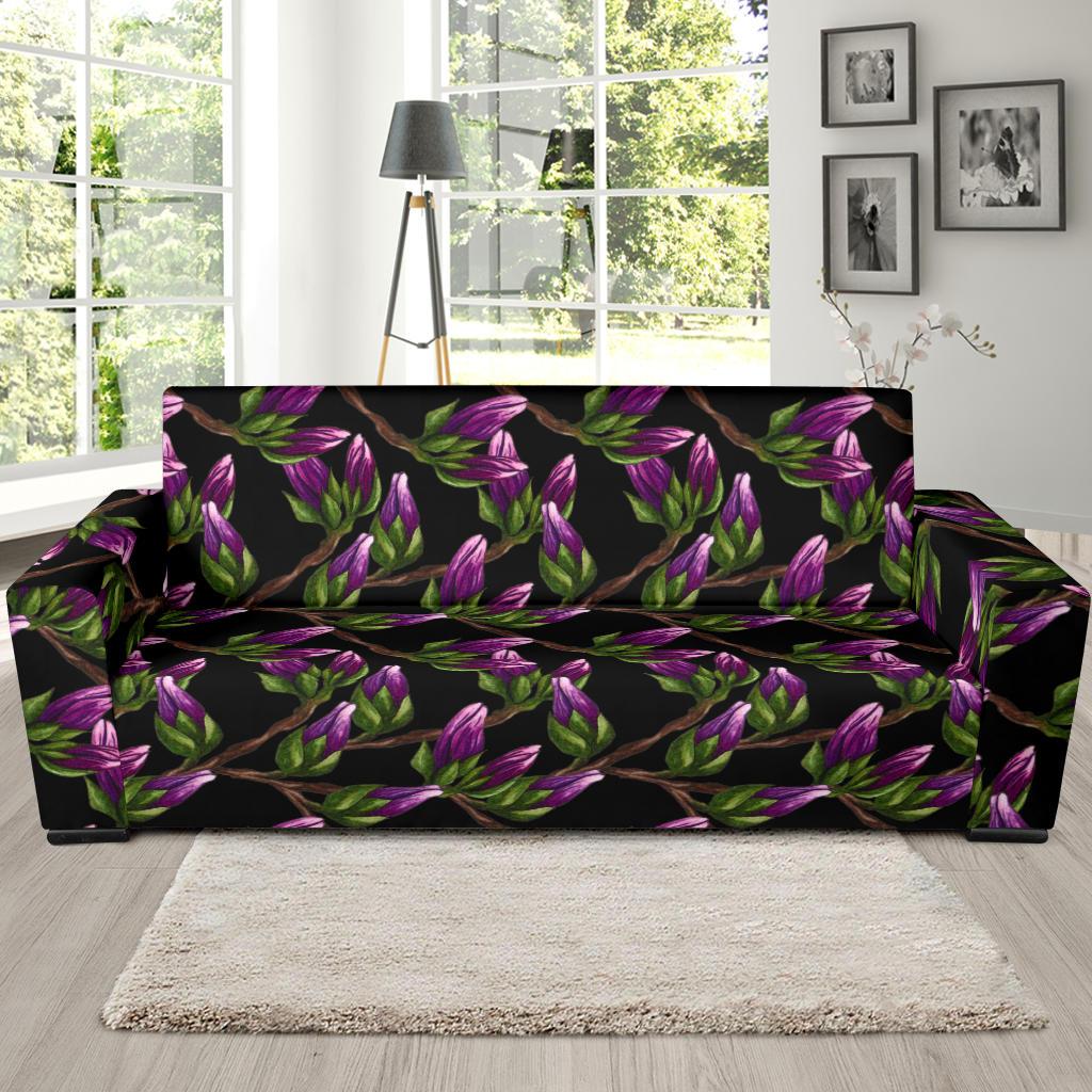 Magnolia Pattern Print Design MAG010 Sofa Slipcover-JORJUNE.COM