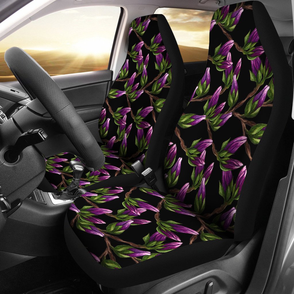 Magnolia Pattern Print Design MAG010 Universal Fit Car Seat Covers-JorJune