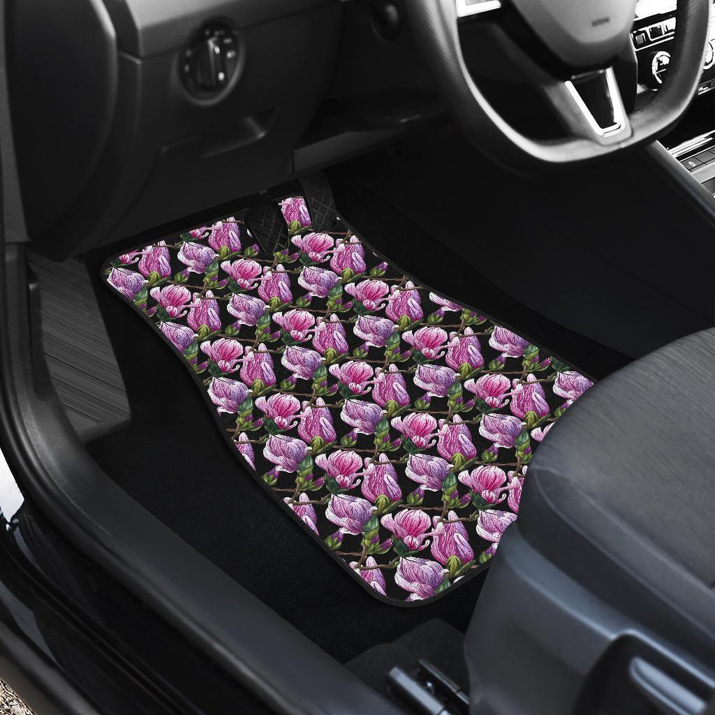 Magnolia Pattern Print Design MAG011 Car Floor Mats-JORJUNE.COM