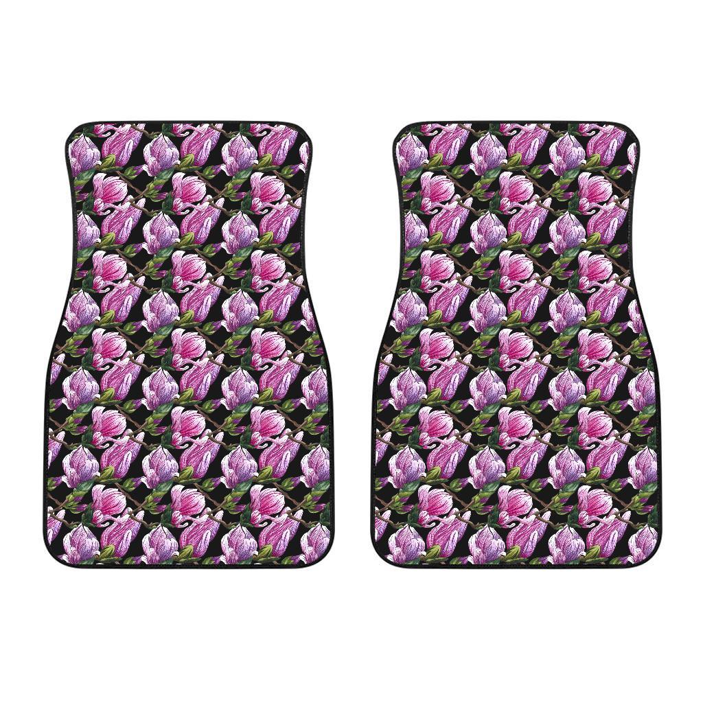 Magnolia Pattern Print Design MAG011 Car Floor Mats-JORJUNE.COM