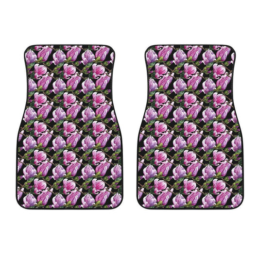Magnolia Pattern Print Design MAG011 Car Floor Mats-JORJUNE.COM