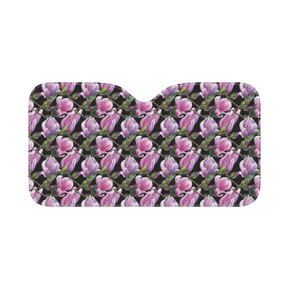 Magnolia Pattern Print Design MAG011 Car Sun Shade-JorJune