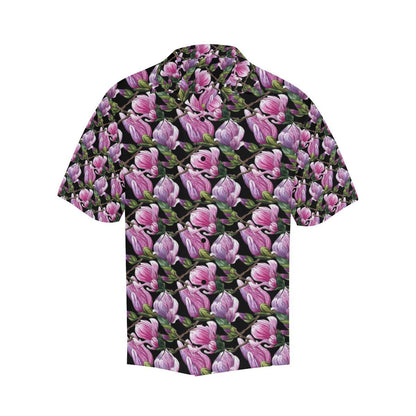Magnolia Pattern Print Design MAG011 Men Hawaiian Shirt-JorJune