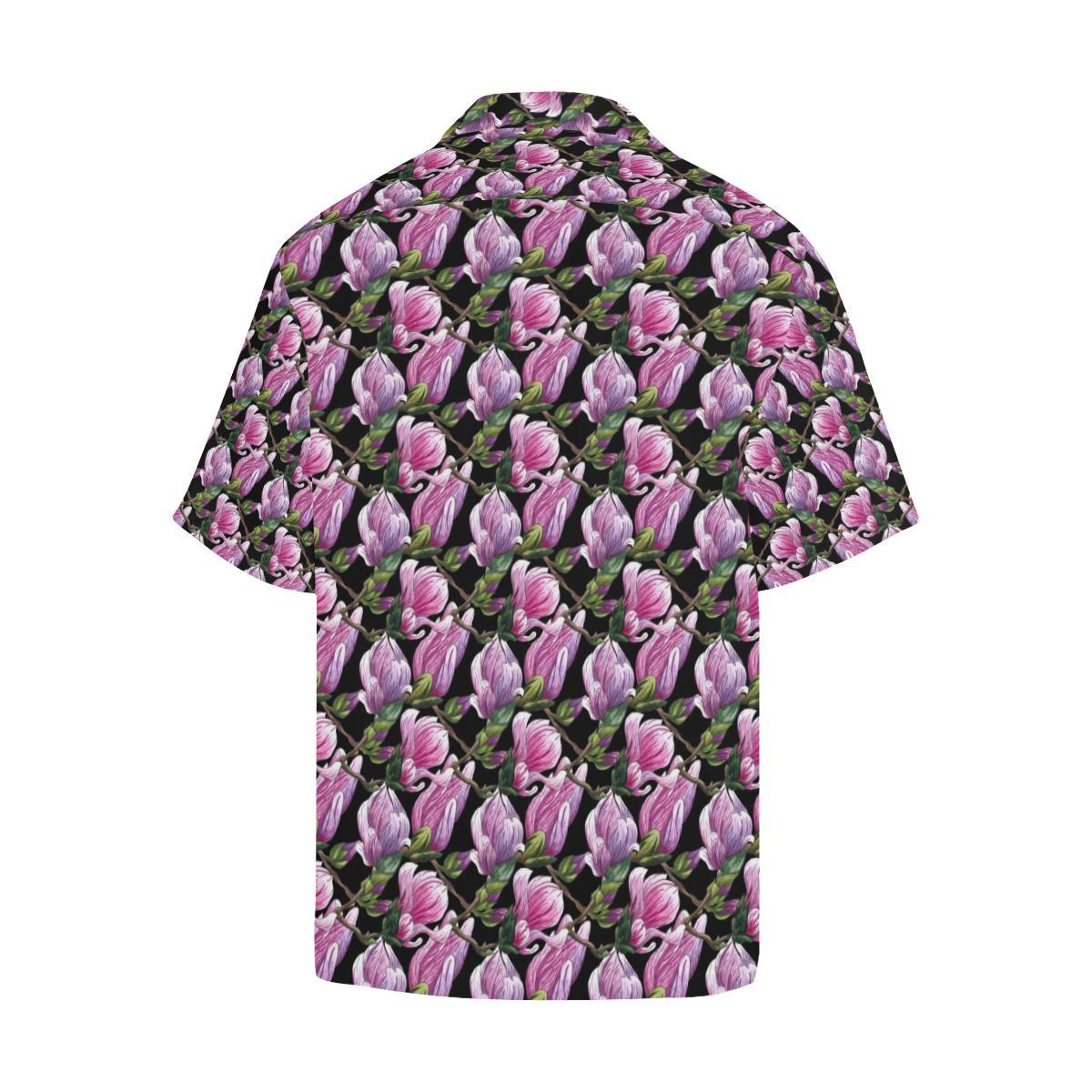 Magnolia Pattern Print Design MAG011 Men Hawaiian Shirt-JorJune