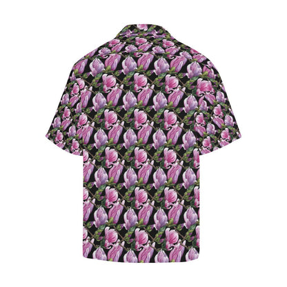 Magnolia Pattern Print Design MAG011 Men Hawaiian Shirt-JorJune