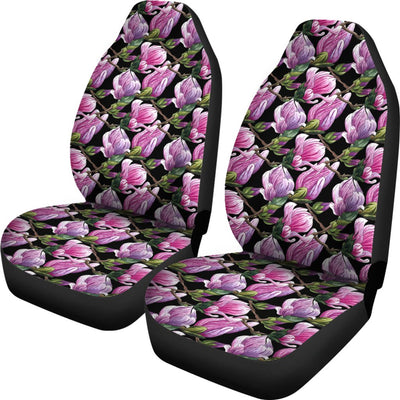 Magnolia Pattern Print Design MAG011 Universal Fit Car Seat Covers-JorJune