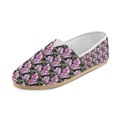 Magnolia Pattern Print Design MAG011 Women Casual Shoes-JorJune.com