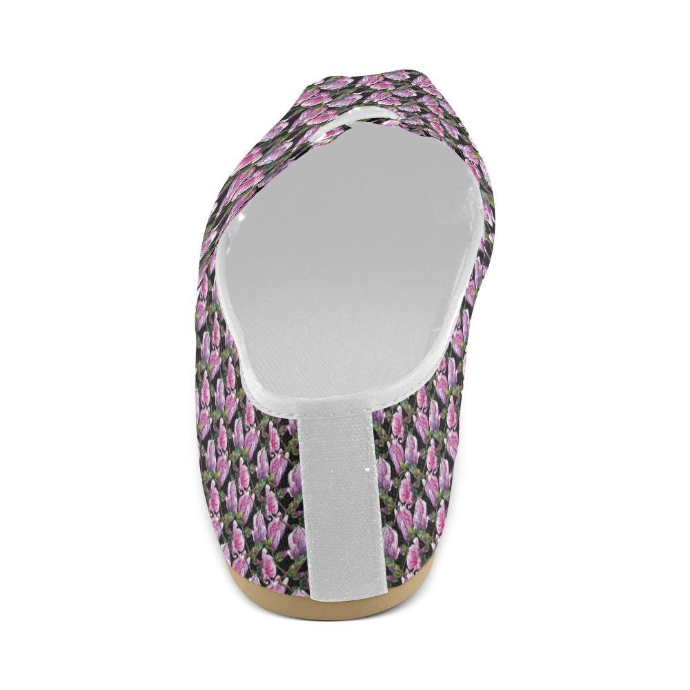 Magnolia Pattern Print Design MAG011 Women Casual Shoes-JorJune.com