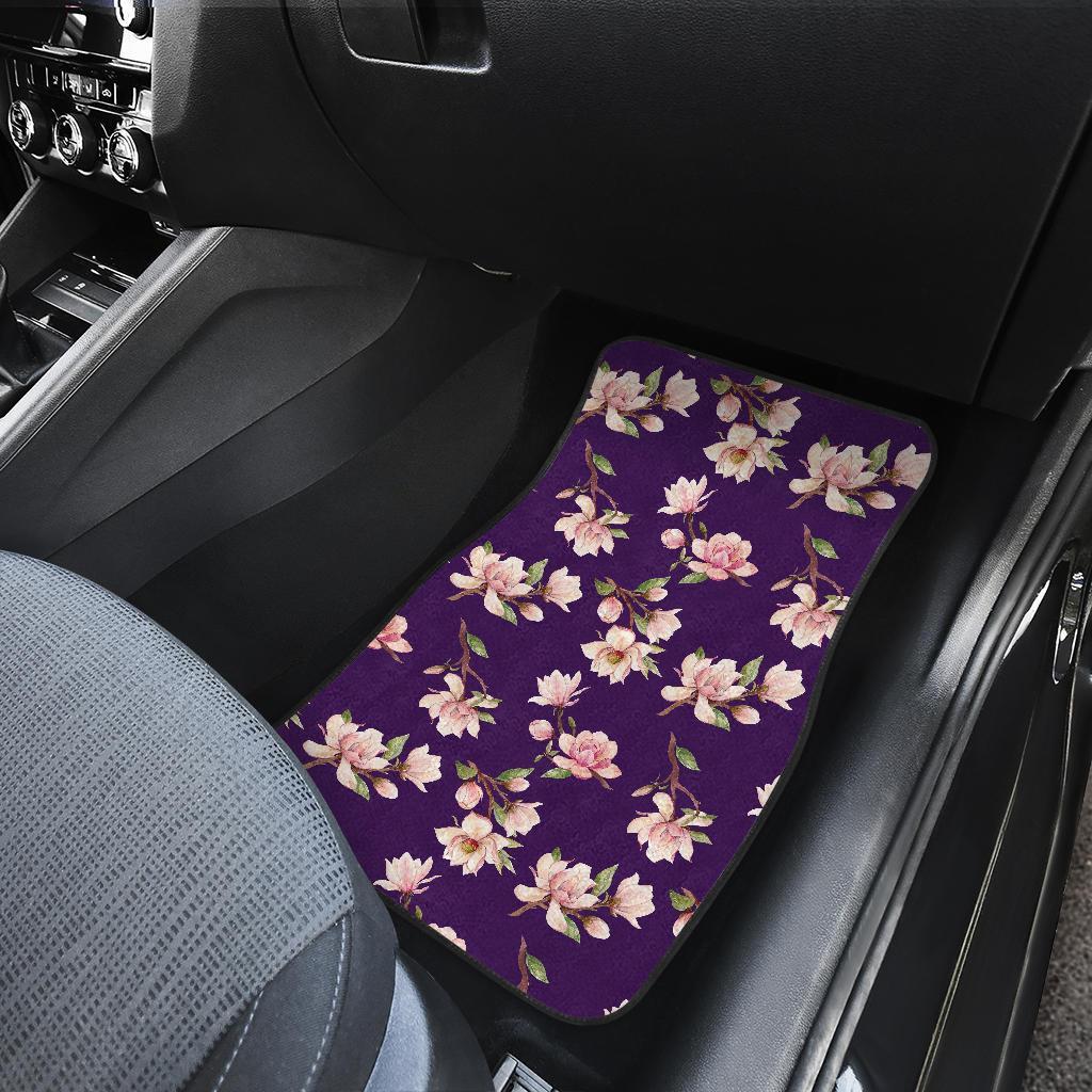 Magnolia Pattern Print Design MAG02 Car Floor Mats-JORJUNE.COM