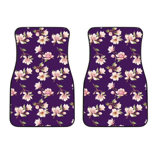 Magnolia Pattern Print Design MAG02 Car Floor Mats-JORJUNE.COM