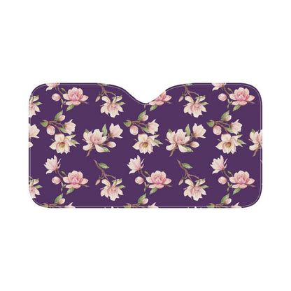 Magnolia Pattern Print Design MAG02 Car Sun Shade-JorJune