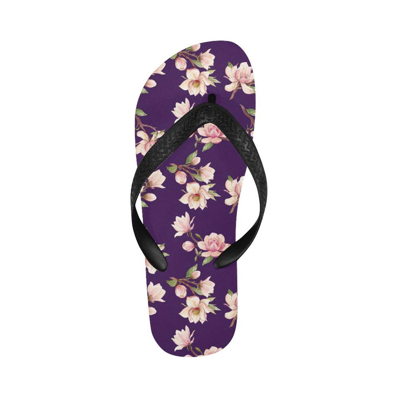 Magnolia Pattern Print Design MAG02 Flip Flops-JorJune