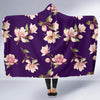 Magnolia Pattern Print Design MAG02 Hooded Blanket-JORJUNE.COM