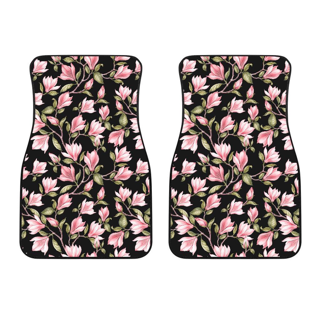 Magnolia Pattern Print Design MAG03 Car Floor Mats-JORJUNE.COM