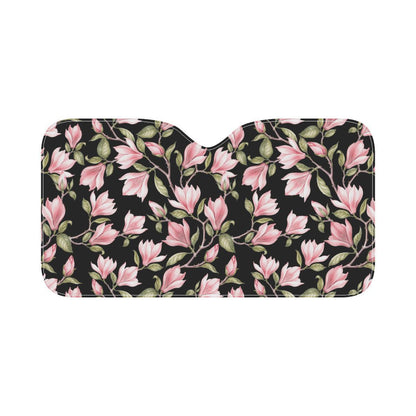 Magnolia Pattern Print Design MAG03 Car Sun Shade-JorJune