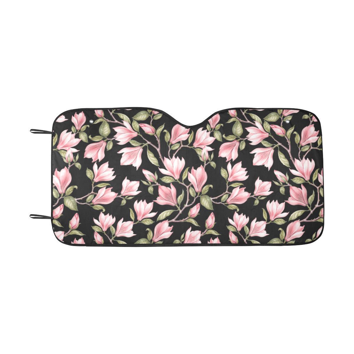 Magnolia Pattern Print Design MAG03 Car Sun Shade-JorJune