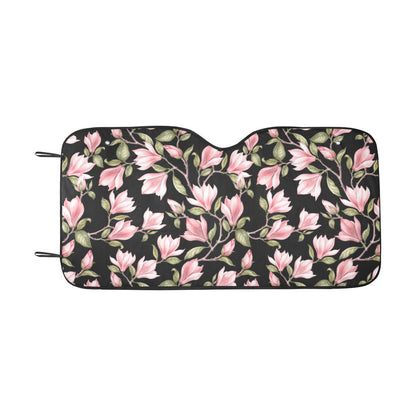 Magnolia Pattern Print Design MAG03 Car Sun Shade-JorJune