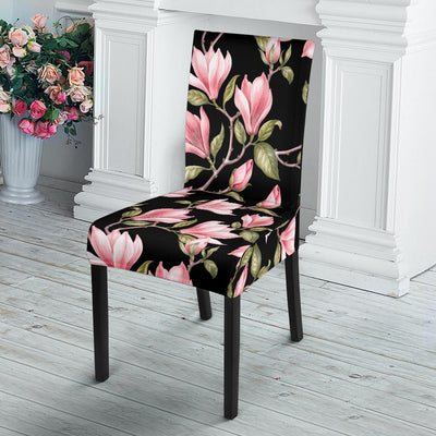 Magnolia Pattern Print Design MAG03 Dining Chair Slipcover-JORJUNE.COM