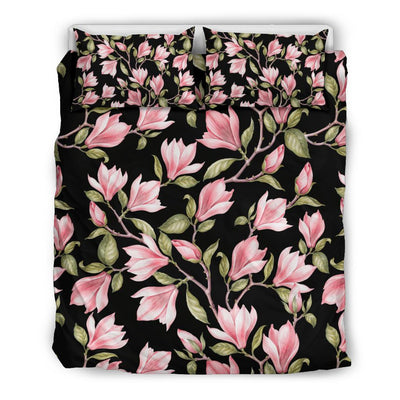 Magnolia Pattern Print Design MAG03 Duvet Cover Bedding Set-JORJUNE.COM