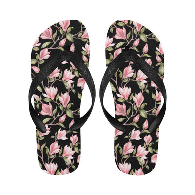 Magnolia Pattern Print Design MAG03 Flip Flops-JorJune